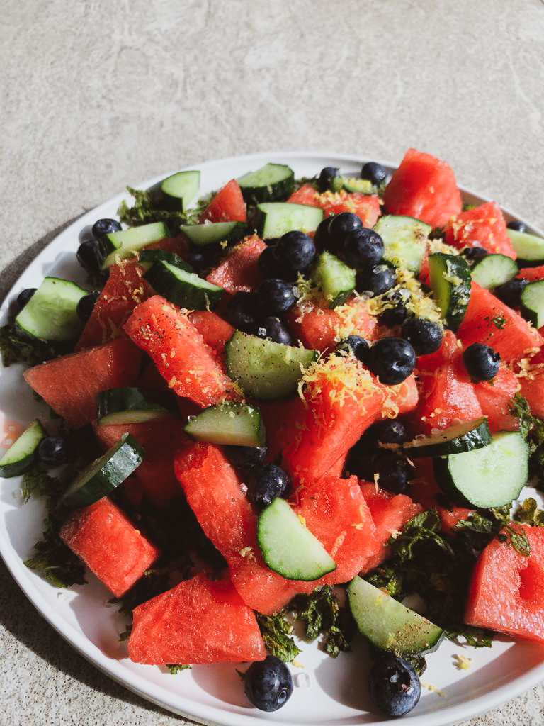 Watermelon & Mint Salad