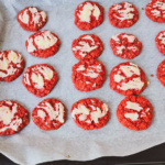 Red Velvet & Oat Cookies.Red Velvet Oatmeal Cookies, Oatmeal Cookies,Red Velvet Cookies,Cookies